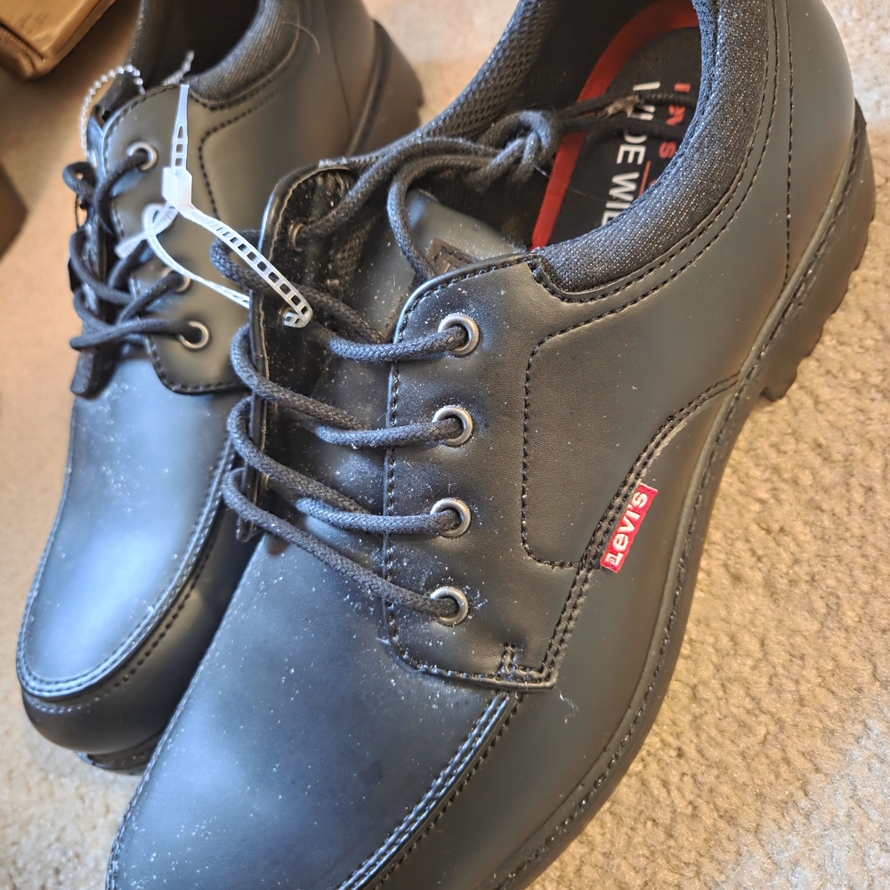 Levi's Black Men's Shoes 12W